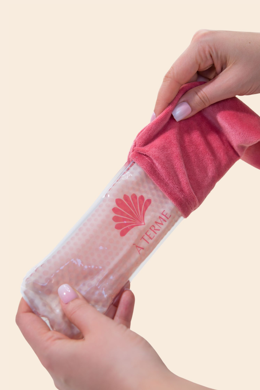 Poche de gel chaud froid réutilisable — Douceur et confort maternité — À TERME