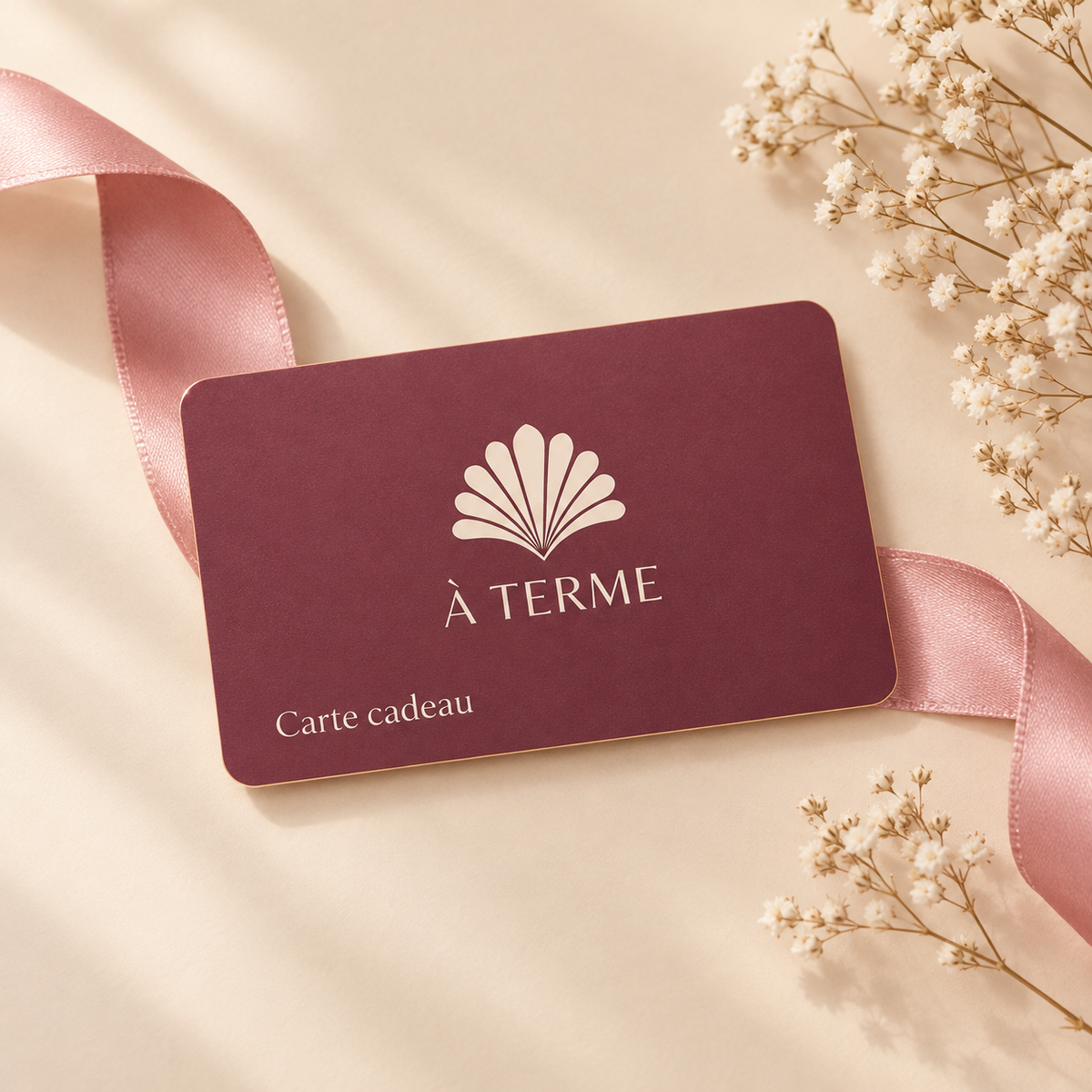 E-carte cadeau À TERME